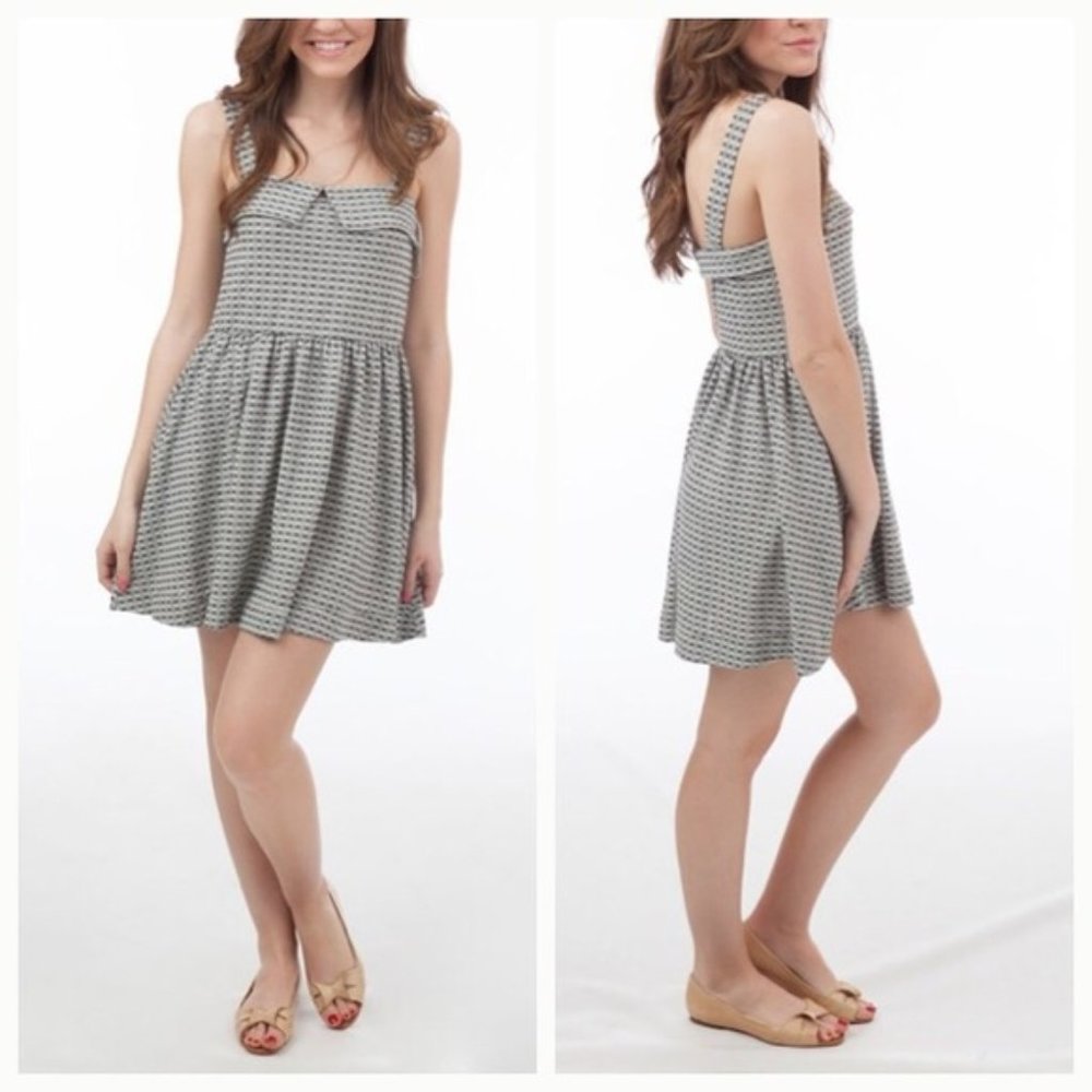 Free People Beach Beautiful Gray Gingham Dress Nordstrom Woman S